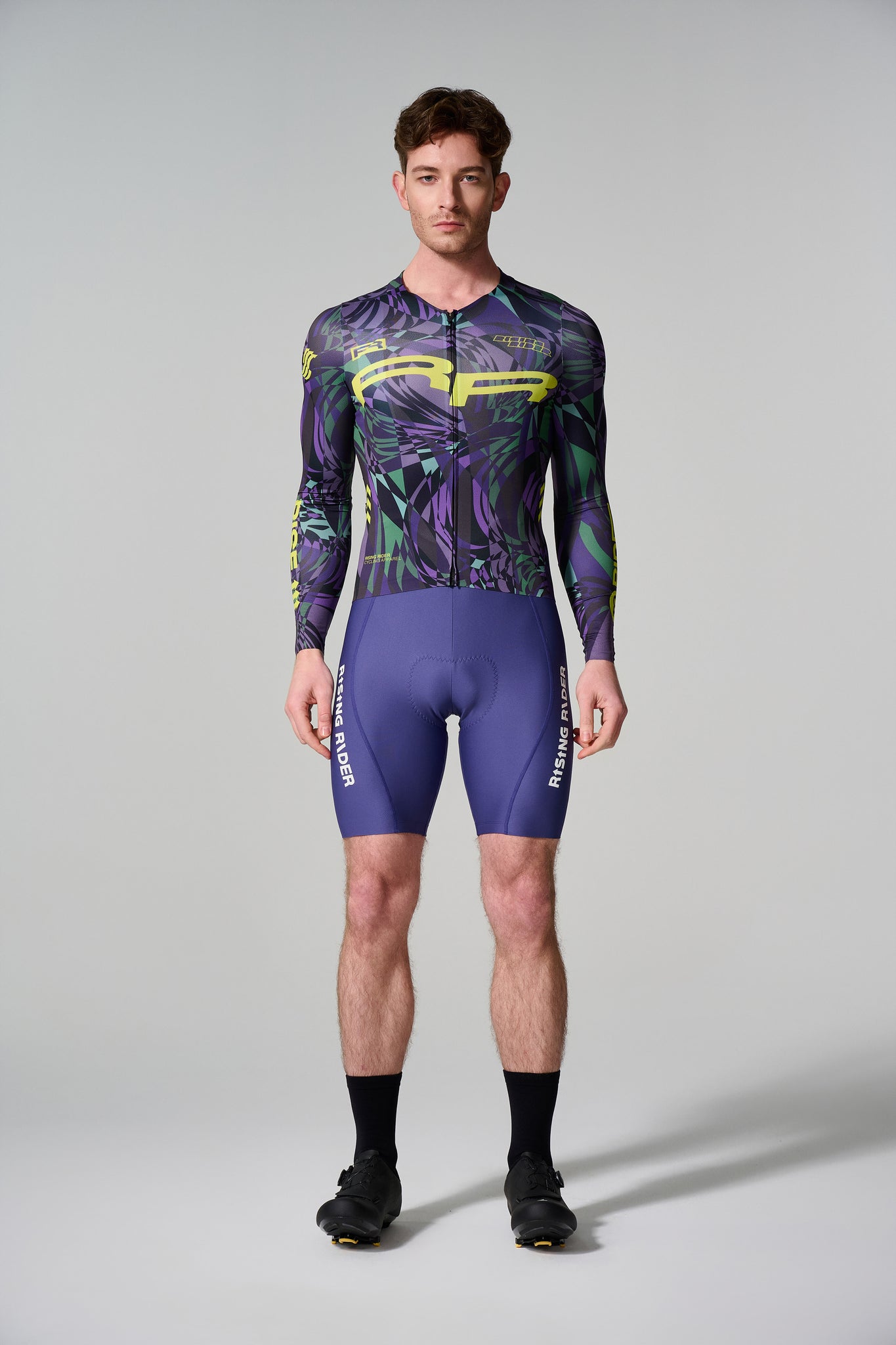 Men's Coastal Shell Lightweight Jersey （Purple - 2 Colors）
