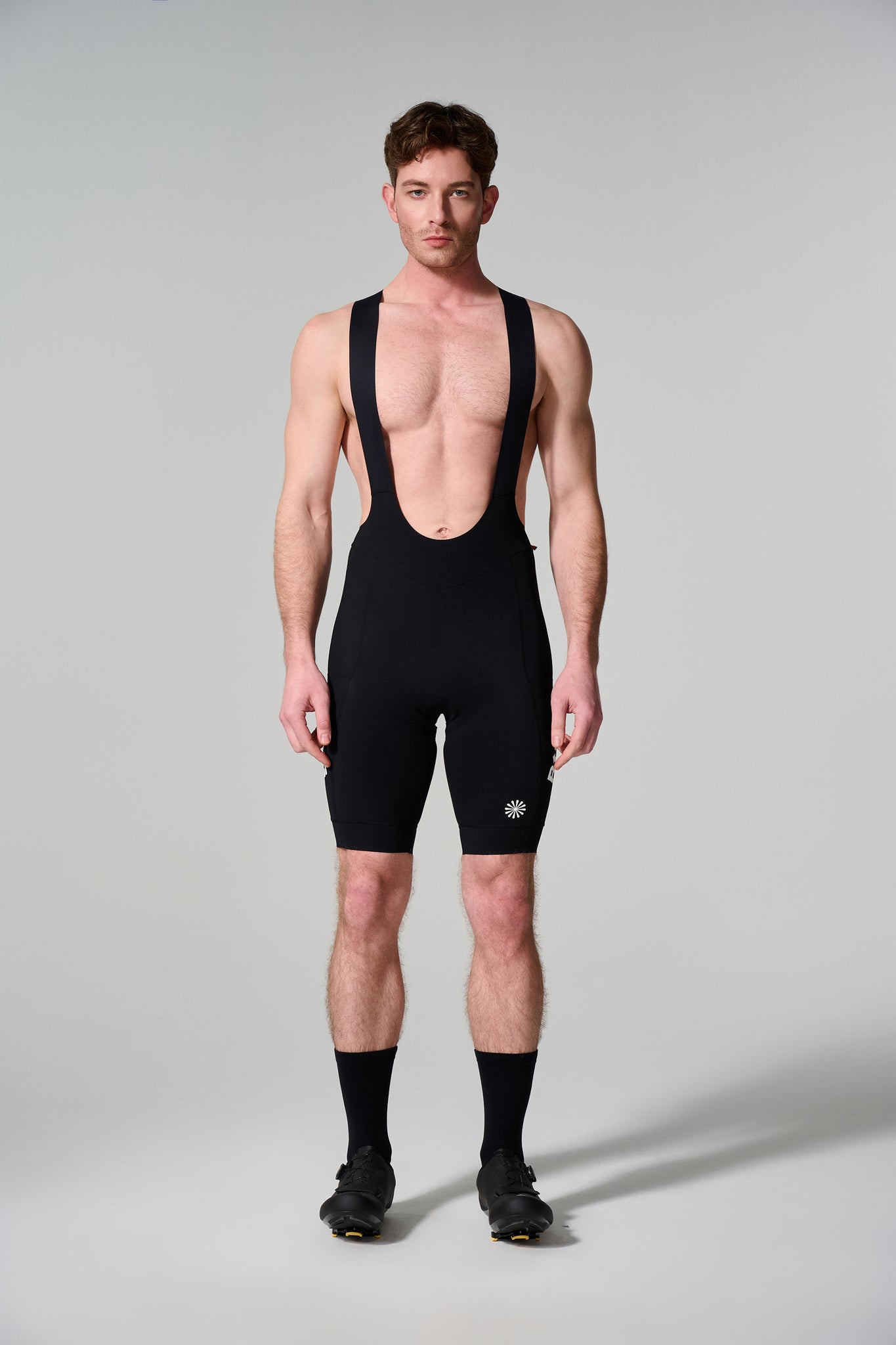 Men's Seamless Bonded Bib Shorts （3 Colours）