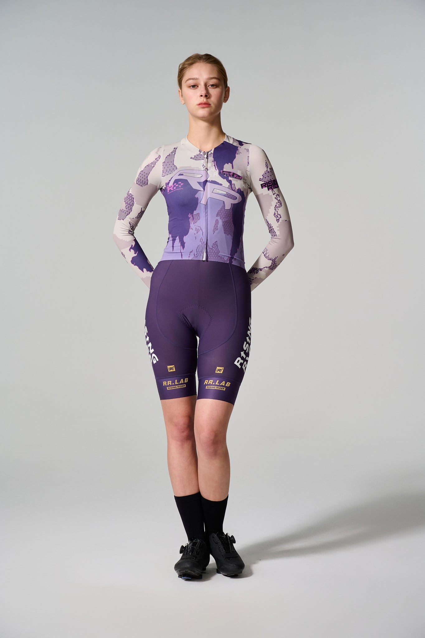 Women's Camo Lightweight Jersey （Purple - 2 Colors）
