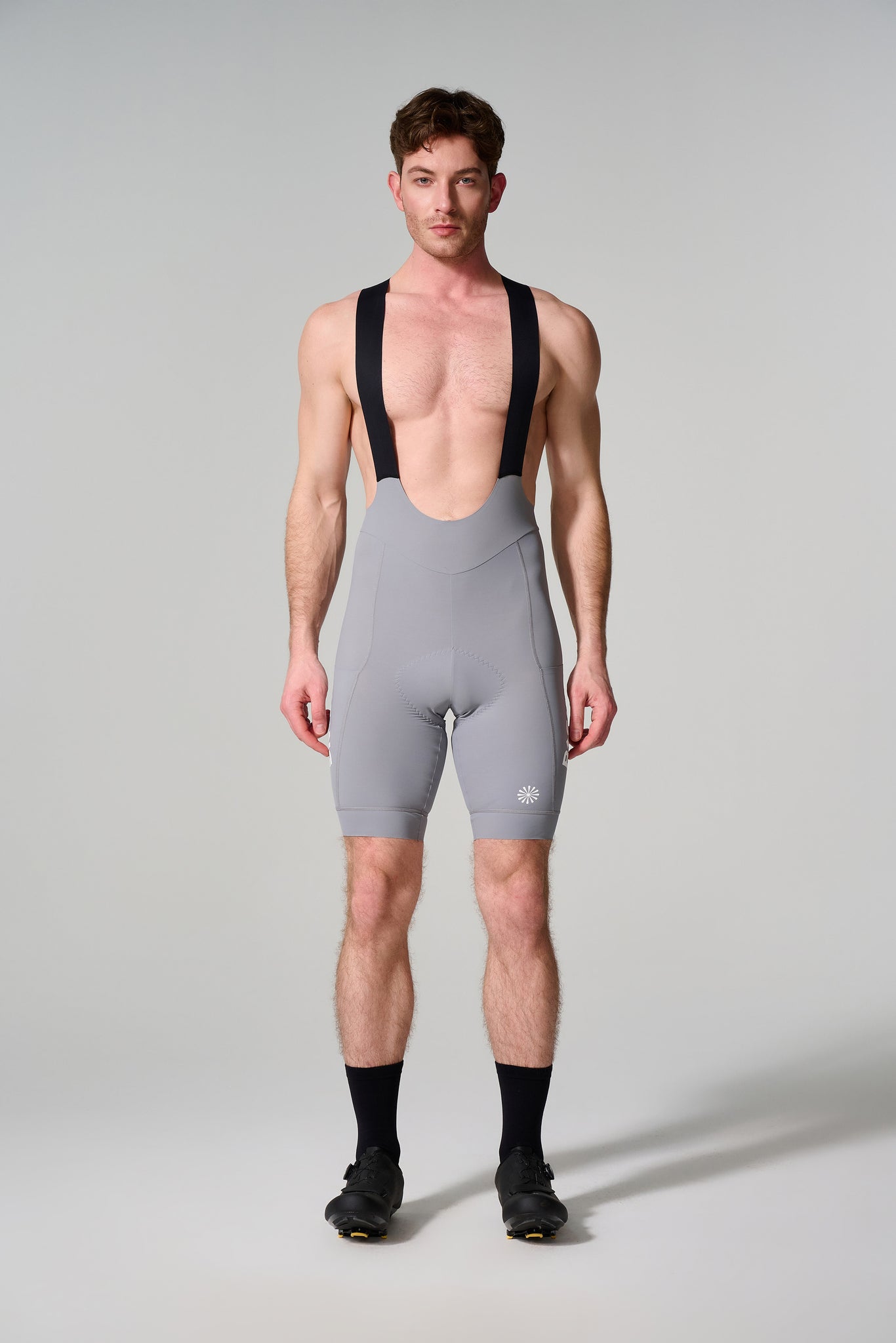 Men's Seamless Bonded Bib Shorts （3 Colours）