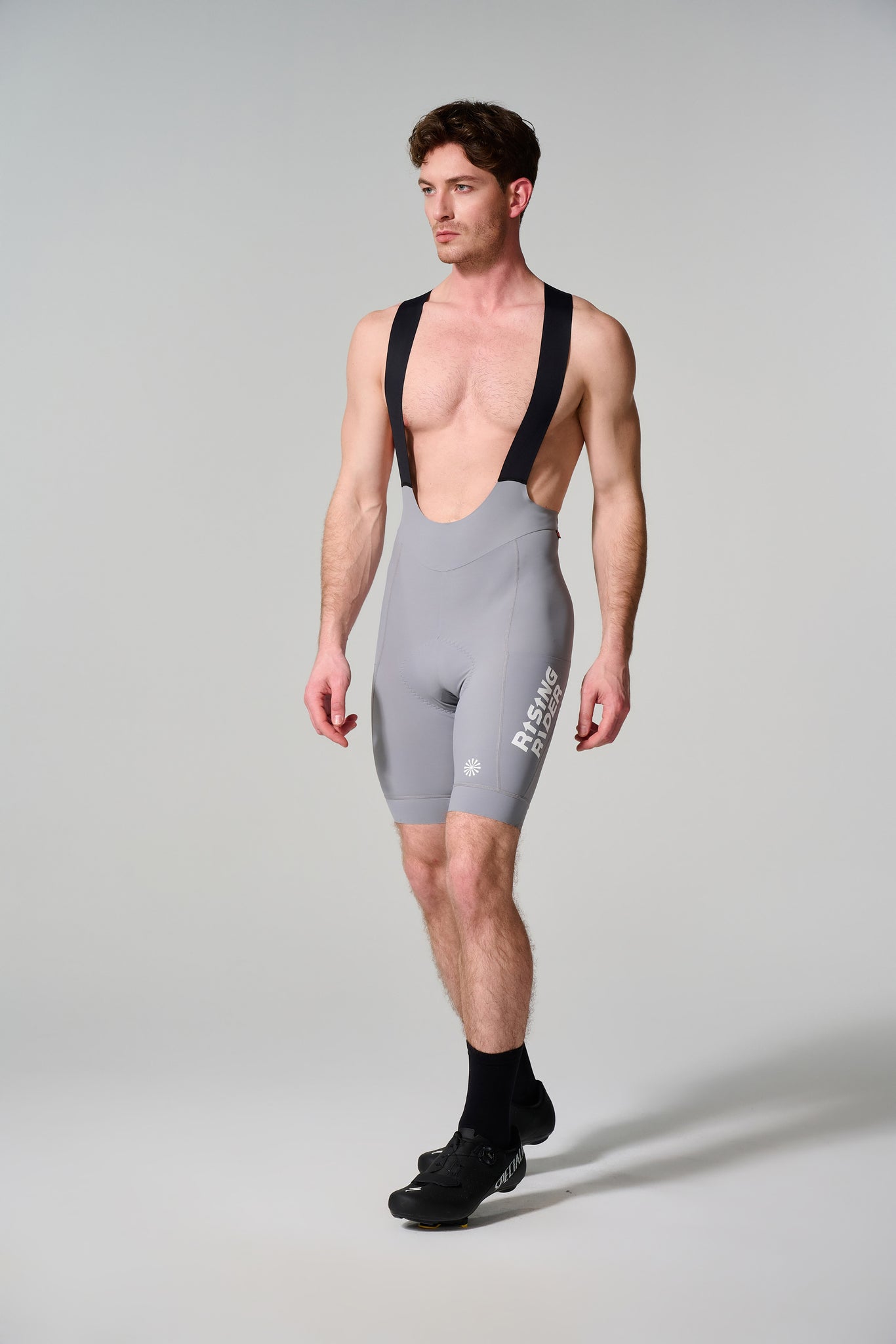 Men's Seamless Bonded Bib Shorts （3 Colours）