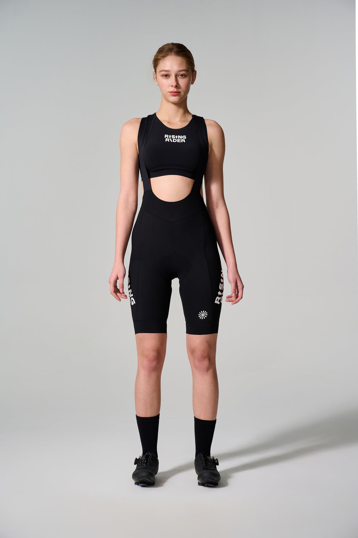 Women's Seamless Bonded Bib Shorts （4 Colours）