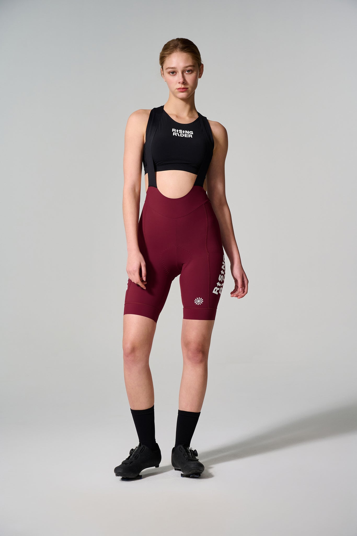 Women's Seamless Bonded Bib Shorts （4 Colours）