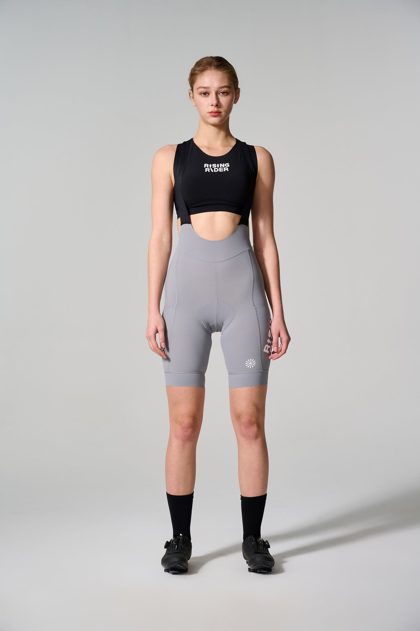 Women's Seamless Bonded Bib Shorts （4 Colours）